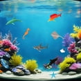 thumbnail image 4 of JingChun 24 Pieces Ocean Sea Animals Assorted Mini Vinyl Plastic Animal Set Realistic Under the Sea Life Figure for Child Educational, 4 of 5