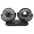 thumbnail image 2 of Car Cooling Fan, 12V Double Head Electric Fan  For Trucks, 2 of 8
