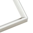thumbnail image 2 of 8x27 Frame Silver Inner Slope Bevel Picture Frame | 1 Inch Moulding Width | 0.75 Inch Rabbet Depth, 2 of 8