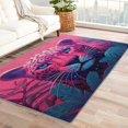 thumbnail image 1 of Jungle Animal Area Rug 3x5, Animal Rugs for Entryway Bedroom Living Room, Leopard Home Decor Carpet, Machine Washable Rug, Non Slip Soft Low Pile throw Rugs T6&-4, 1 of 7