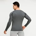 thumbnail image 4 of Primavera Hombres Correr Fitness Manga larga Transfronterizo Compresión de secado rápido Deportes Ropa deportiva Pro Medias de entrenamiento de baloncesto, 4 of 5