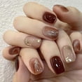 thumbnail image 2 of SharkTRUE Ins Style Mani False Fake Nails Sweet Polka Dots Luxurious Wearable Light And Nails Stars, 2 of 8