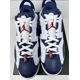thumbnail image 1 of N I-K-E A i r-Jor-dan 6 Retro Golf Navy White Men's Size 13, 1 of 5