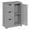 Grey, variant on Bathroom Storage Cabinet with 4 Drawers and 1 Cupboard, Entryway Home Decor Furniture Towels Storage Organizer Unit, White