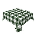 thumbnail image 2 of Wukai Green White Christmas Tree Lumberjack Plaid Waterproof Tablecloth for Kitchen Dining, Fits Square Tables for 2-4 Seats -60"x60", 2 of 7