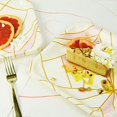 thumbnail image 2 of SOLAS Pink and Gold Paper Plates | Beautifully Designed Fully Compostable Plates | Paper Biodegradable Plates | Pack of 20 Eco Paper Plates | 9 Inch Pink Party Plates | Gold & Pink Paper Plates, 2 of 7