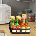 thumbnail image 6 of Steadline 360° Rotating Spice Rack Organizer,Multi-Tier Countertop Storage Shelf for Kitchen Essentials,Metal Space Saving Solution for Condiments and Small Items,Easy Assembly Home Decor, 6 of 7