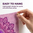 thumbnail image 3 of XaaKee Large Wall Tapestry, Symmetrical Artwork Micro-Patterns Tapestry, High-Quality Polyester Room Tapestry For Dorm 60x40Inch, 3 of 9