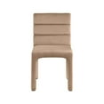 thumbnail image 6 of Meridian Furniture Kai Beige Velvet Dining Chair (Set of 2), 6 of 8