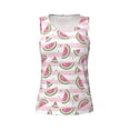 thumbnail image 6 of Sigee Watermelon for Women's Workout Tank Top,Running Tank Tops,Sleeveless Gym ClothesX-Large, 6 of 8