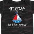 thumbnail image 4 of Inktastic Baby Boy New to the Crew Sailboat Boys or Girls Baby Bodysuit, 4 of 5