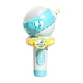 thumbnail image 2 of Fiudx Ofertas flash del día solo en línea Micrófono para niños, altavoz para cantar, micrófono de reverberación multifuncional, inalámbrico, Bluetooth, juguete rompecabezas para educación temprana, 2 of 6