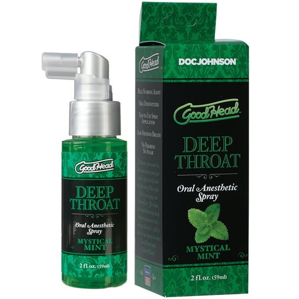 GoodHead Deep Throat Spray Mystical Mint 2oz
