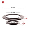 thumbnail image 1 of Bicycle Tapered Fork Headtube Reducer Headset Adapter Bike Headset Base Ring, 1 of 6