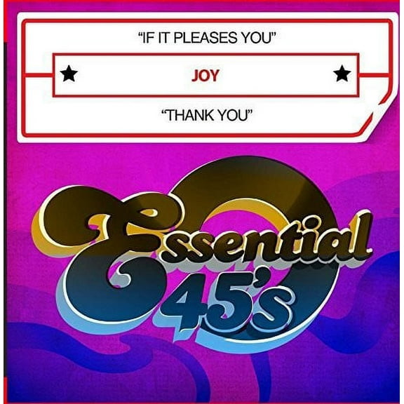 Joy - If It Pleases You / Thank You - Music & Performance - CD
