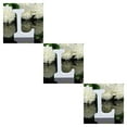 thumbnail image 2 of stanreset 8cm 26 Letters Alphabet Portable Lightweight Wall Hanging Ornament Stable Wear-resistant Props Wedding Party Home 11# 3PCS, 2 of 6
