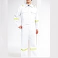 thumbnail image 4 of Men's Work Coveralls， Durable Polyester Zip-Front Jumpsuit with Reflective Stripes and Utility Pockets， for Mechanic Welding Shop, 4 of 6