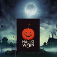 thumbnail image 5 of Moocorvic Halloween Garden Flag Happy 18x12 Halloween Pumpkin Garden Flag Double Sided Black Check Halloween Yard Flag for Garden Patio Lawn Outside Garden Decor, 5 of 7