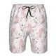 thumbnail image 3 of Balery Cute Piggy Ballerina Traje de Baño Estilo Hawaiano para Hombre, Shorts de Secado Rápido con Bolsillos-XX-Large, 3 of 6
