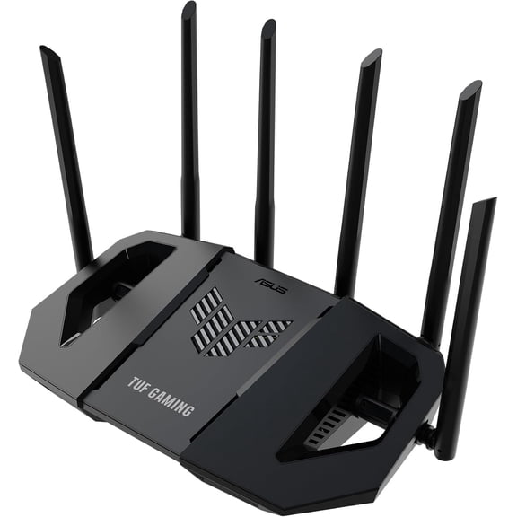Restored ASUS TUF Gaming BE6500 Wireless Router - Dual-Band (2.4 Ghz / 5 Ghz) Black) (Refurbished)