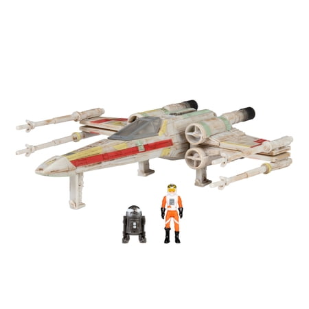 Star Wars Micro Galaxy Squadron Biggs Darklighter’s X-wing - 5 inch Starfighter Class Vehicle with Micro Figure Accessories