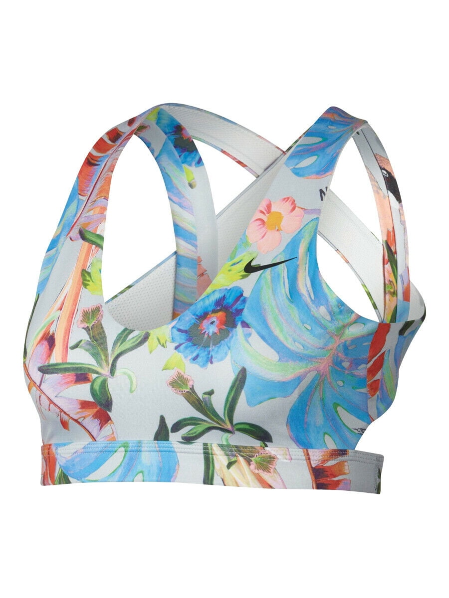 nike tropical sports bra