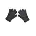 thumbnail image 1 of Sonducket 1 par de guantes para niños pequeños, guantes gruesos de punto de invierno, accesorio de ropa para manualidades de punto pequeño Simple y guantes y mitones Negro, 1 of 6