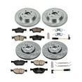 thumbnail image 3 of Power Stop Front and Rear Stock Replacement Brake Pad and Rotor Kit KOE4507, 3 of 8