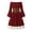 Wine, variant on Renaissance Dress Women Off the Shoulder Bell Sleeve Two Tone High Low Ruffle Maxi Dresses Halloween Peasant Medieval Gothic Outfit Blue M
