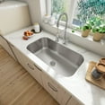 thumbnail image 2 of Sinber 30" Undermount Single Bowl 304 Stainless Steel Kitchen Sink, 2 of 15