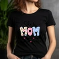 thumbnail image 5 of Women's Graphic Premium T-Shirt She is MOM with Positive Words and Pastel Design, Yellow, 2XL, 5 of 6