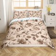 thumbnail image 1 of Erosebridal Housse de Couette Florale Simple, Literie Princesse Rêveuse Taille Simple, Housse de Couette Plantes Botaniques Simple, Décoration de Chambre d'Adolescent Ultra Douce, Réversible, 2 Pcs (Sans Couette), 1 of 7