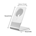 thumbnail image 4 of Qijita 1pc Phone Charging Bracket Aluminum Alloy Mobile Phone Bracket without, 4 of 6