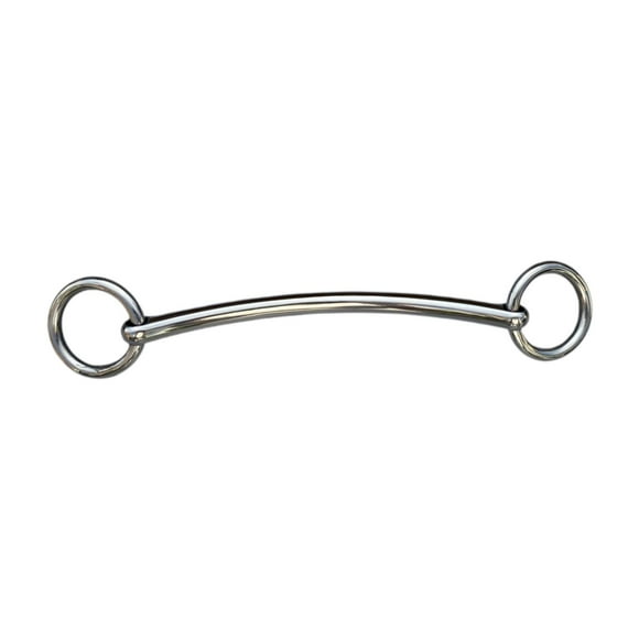 Snaffle de caballos suelto o anillo de perro Snaffle Chewing Training Bit Bit de la boca anillos para suministros de actividades al aire libre