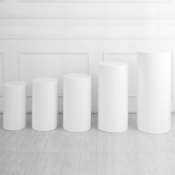 Juego de cubos para postre, mantel de hierro para postre, accesorios de boda, juego de mesa de postre, decoración cilíndrica, cubierta de tela, decoración para fiesta
