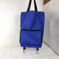 thumbnail image 7 of sunsanly Folding Shopping Cart Trolley Bag with Wheels Large Capacity Foldable Design Waterproof Shopping Bag Portable Hand-Pulling Grocery Bag, 7 of 7