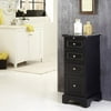 Home Styles Bedford Bath Cabinet, Black