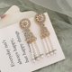 thumbnail image 5 of Pendientes de Perla para Mujer, Accesorios de los años 20 para Mujer, Pendientes de Perla para Mujer, Joyas de Boda para Mujer, 5 of 5