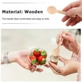 thumbnail image 5 of AURARMLET 200pcs Wooden Disposable Serving Spoons Kitchen Utensils for Parties Picnics Barbecues Catering, 5 of 8