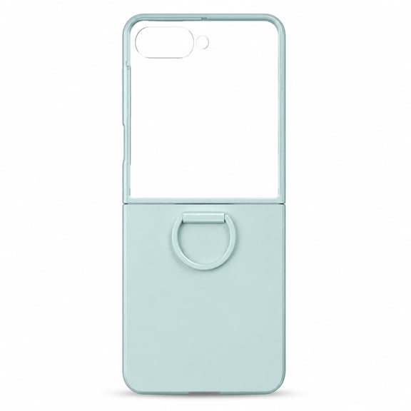 Corliven for Samsung Galaxy Z Flip8 Case with Built-In Tempered Glass Screen Protector and Shock-Absorbing Hard PC, Green
