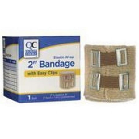 Merchandise 0380393 Quality Choice Elastic Wrap 2 in. Bandage with Easy Clips