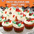 thumbnail image 2 of 100 rellenos de macarrones con cuentagotas de mermelada de frutas de 0,14 oz, perfectos for hornear y decorar postres, 2 of 6