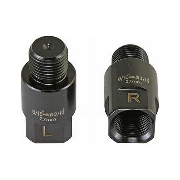 Bike Pedal Adaptor 27.5MM 9/16" Crank to 9/16" Pedals