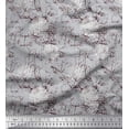 thumbnail image 1 of Soimoi Rayon Fabric Seashell & Texture Print Fabric by the Yard 42 Inch Wide, 1 of 1
