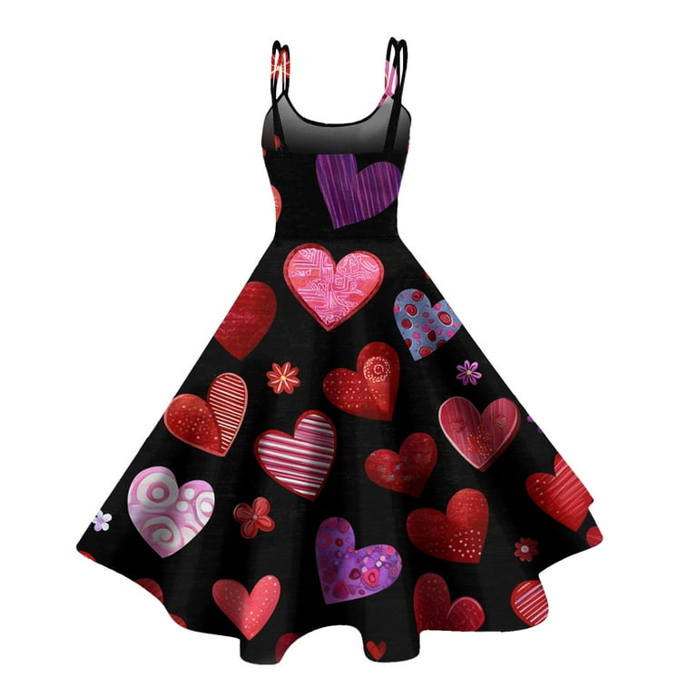 velvet fit and flare midi dress Such a Vintage Find Fit & Flare Dress in Love Notes, Size L main image 1