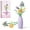 Purple, variant on GZBrick Flowers Bouquet Botanical Building Set with Vase for Adults Girls Not Compatible with Lego (Pink)