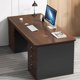 thumbnail image 2 of Drawers Shelf Office Desk Supplies Writing Living Room Storage Computer Desks Standing Reception Mesa De Computador Furniture My Lux Decor Round, 2 of 18