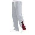 thumbnail image 2 of Styesk Men's Pants Man Solid Color Drawstring Pockets Large Zize Straight Carrel Bra Extender Cell Fallow Sweatpants, 2 of 9