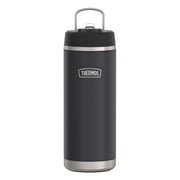 Thermos Stainless Steel Vacuum Insulated Icon Straw Bottle, Graphite, 32oz