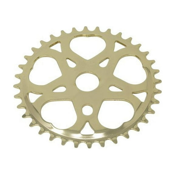 Sweet Heart Bike Sprocket/Chainring, 36T 1/2 X 1/8, Gold